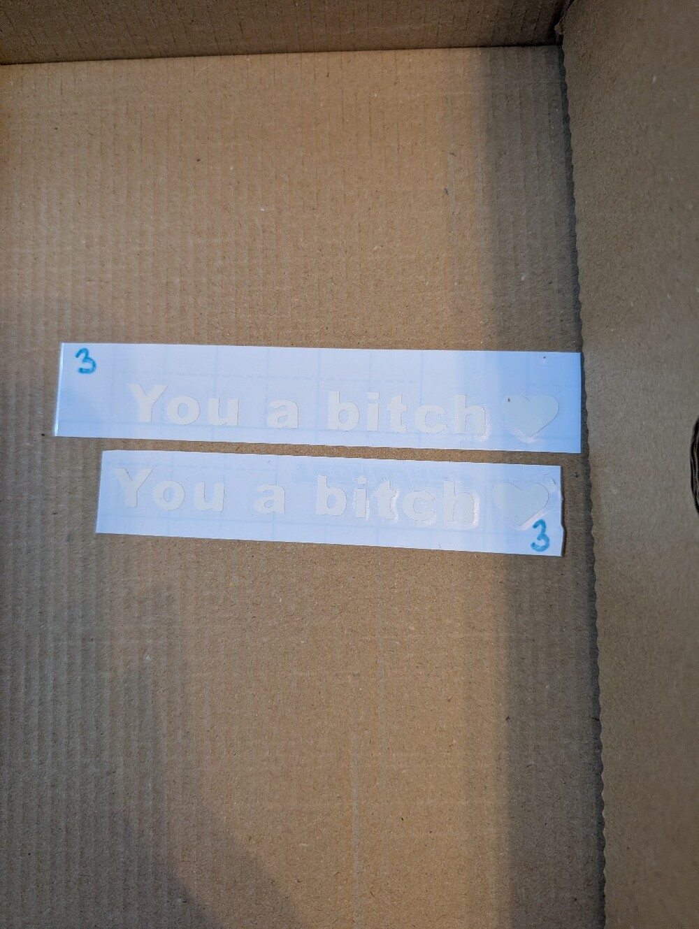 Decal "You A Bi."